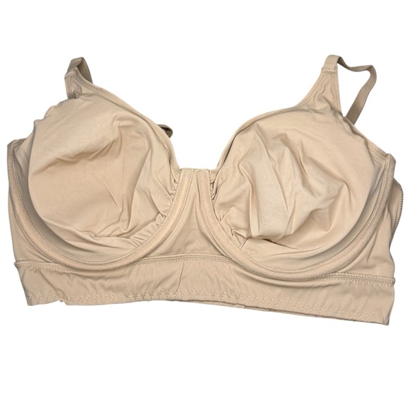 Rhonda Shear 2-pack Butterknit No Wire Underwire Bra Size XL Beige White NWOT - Picture 12 of 16